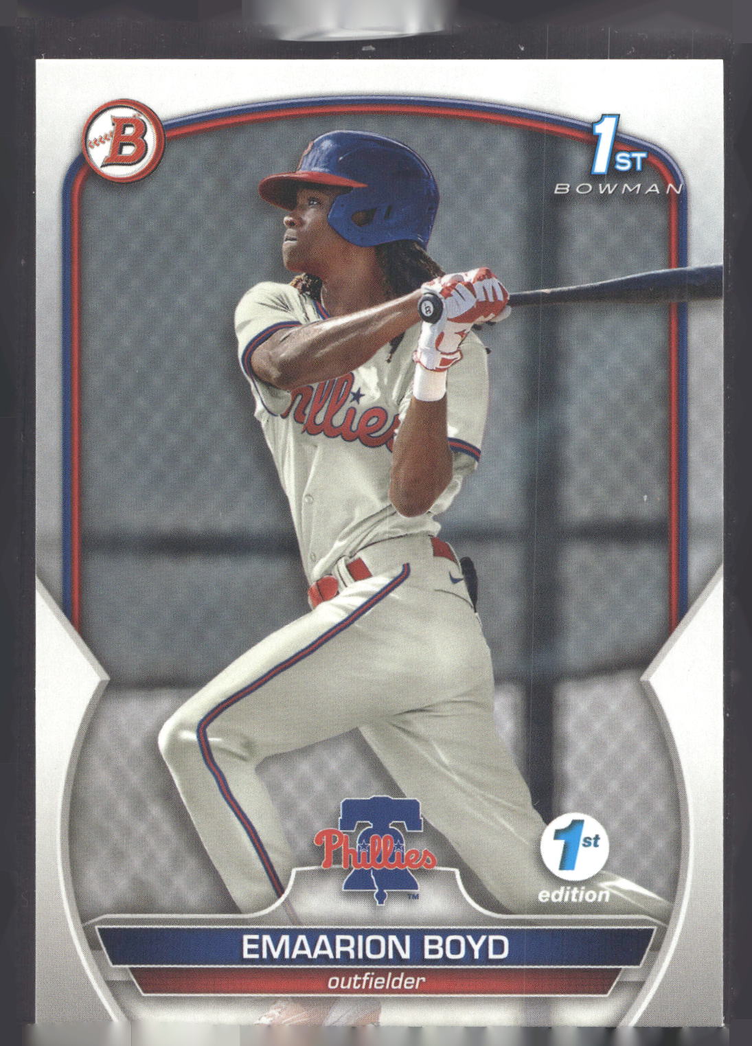 2023 Bowman 1st Edition #BPPF-128 Emaarion Boyd