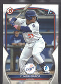 2023 Bowman 1st Edition #BPPF-142 Yunior Garcia