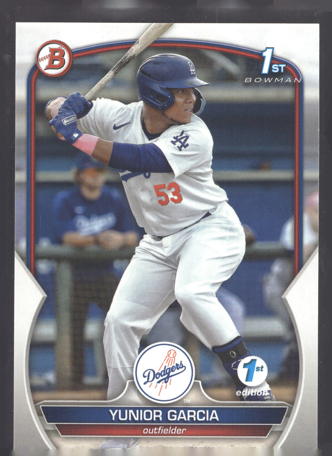 2023 Bowman 1st Edition #BPPF-142 Yunior Garcia