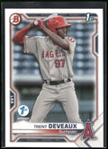 2021 Bowman 1st Edition #BFE-94 Trent Deveaux