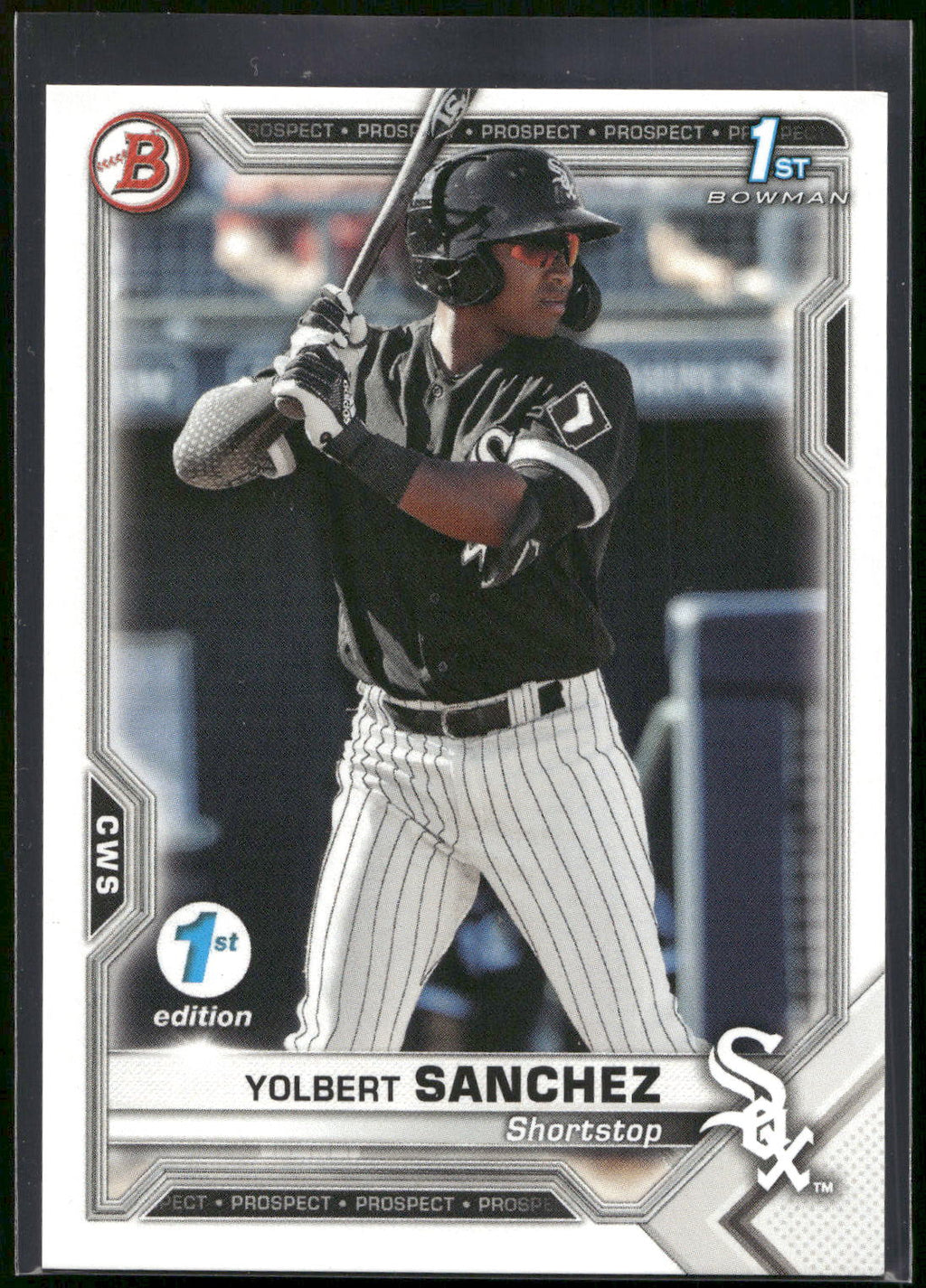 2021 Bowman 1st Edition #BFE-40 Yolbert Sanchez