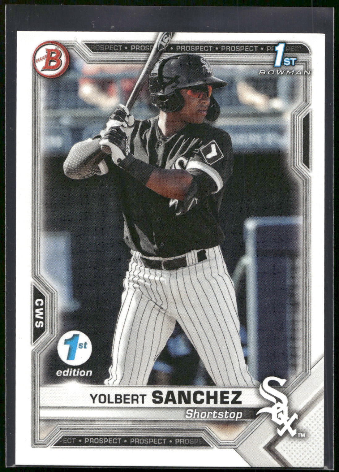 2021 Bowman 1st Edition #BFE-40 Yolbert Sanchez