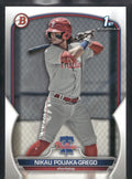 2023 Bowman #BP-89 Nikau Pouaka-Grego Prospects