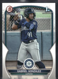 2023 Bowman #BP-133 Gabriel Gonzalez Prospects