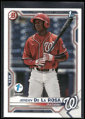 2021 Bowman 1st Edition #BFE-25 Jeremy De La Rosa