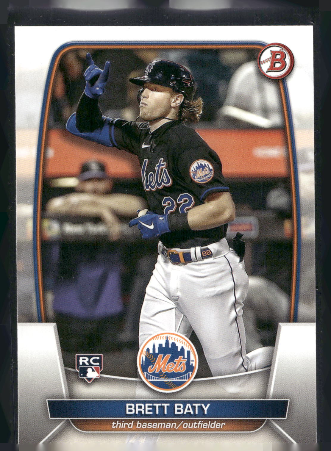 2023 Bowman #80 Brett Baty