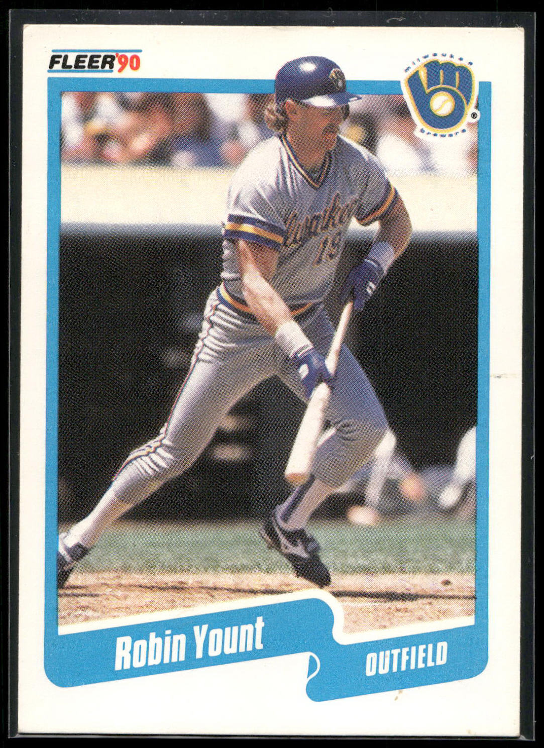 1990 Fleer #340 Robin Yount