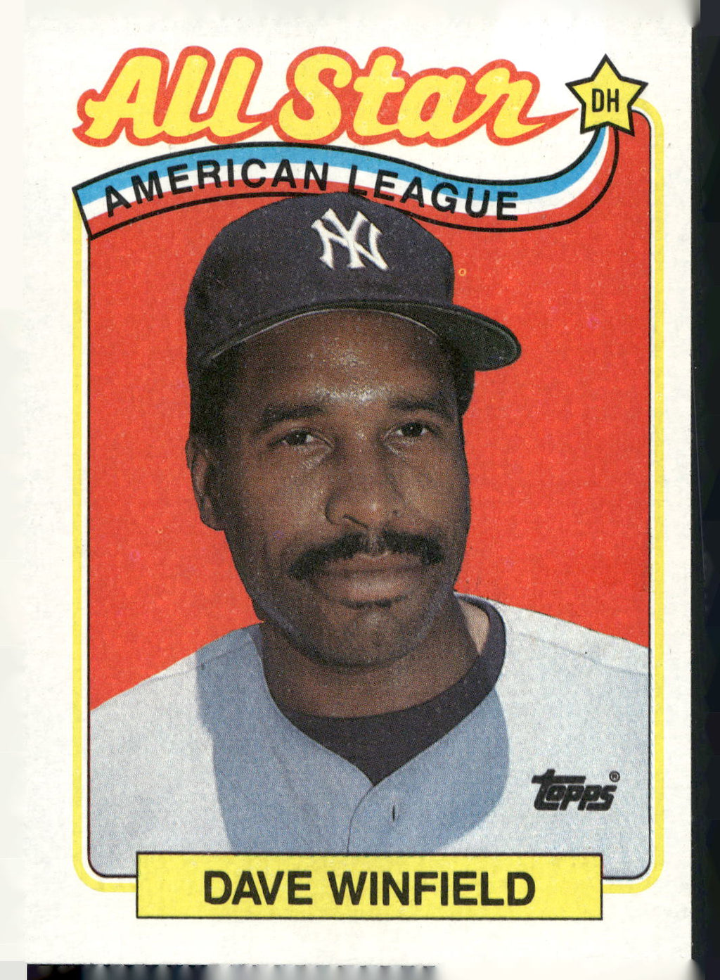1989 Topps #407 Dave Winfield