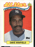 1989 Topps #407 Dave Winfield