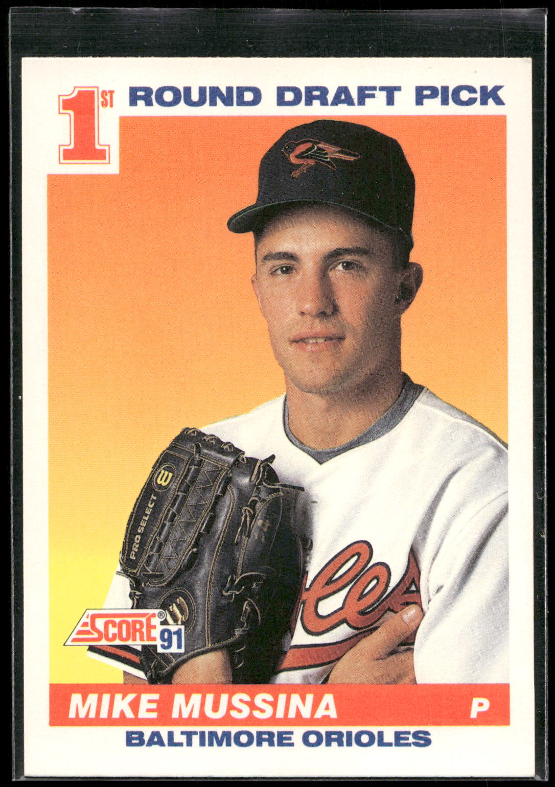 1991 Score #383 Mike Mussina