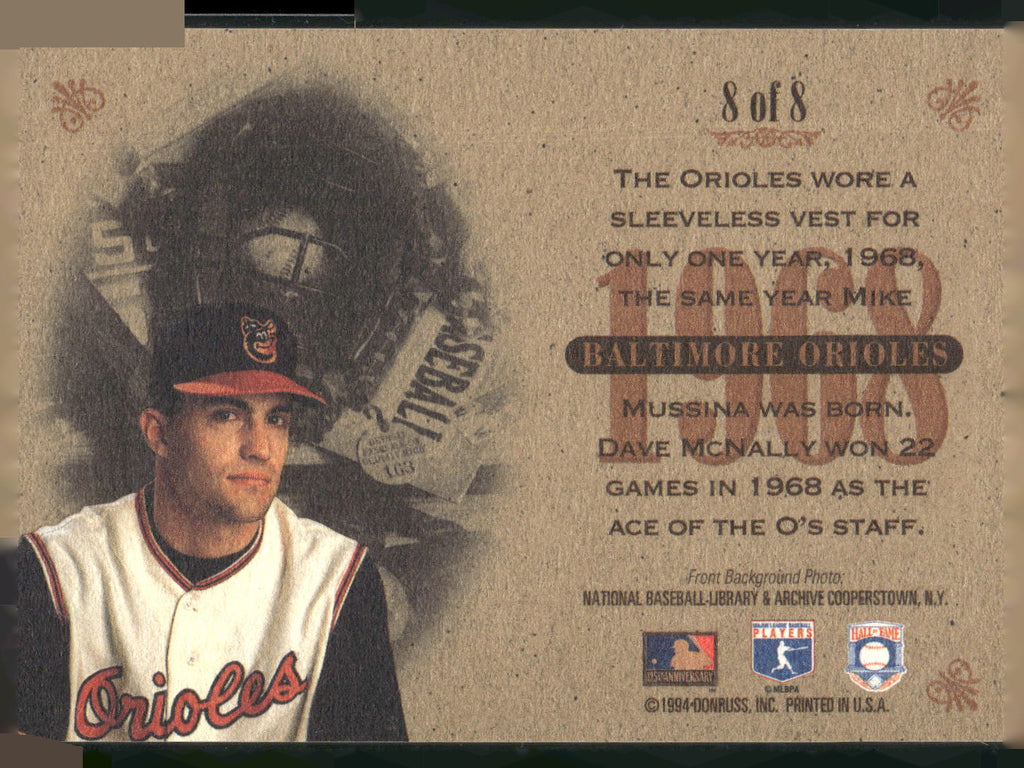 1994 Studio #8 Mike Mussina Heritage