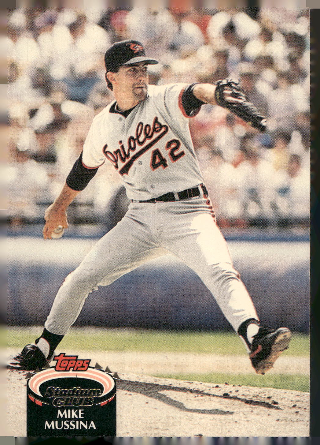 1992 Stadium Club #225 Mike Mussina
