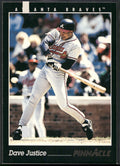 1993 Pinnacle #344 Dave Justice