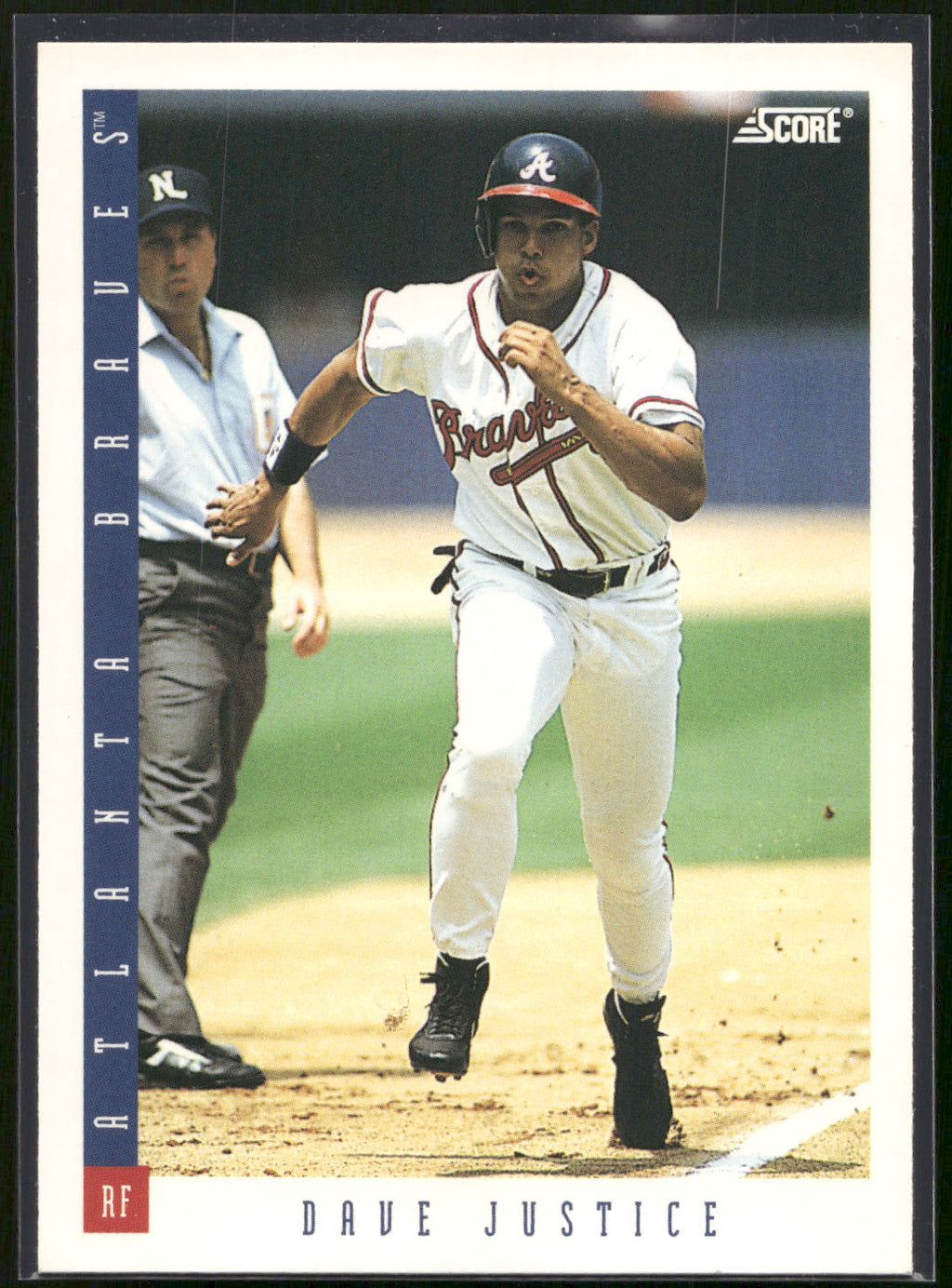 1993 Score #107 Dave Justice