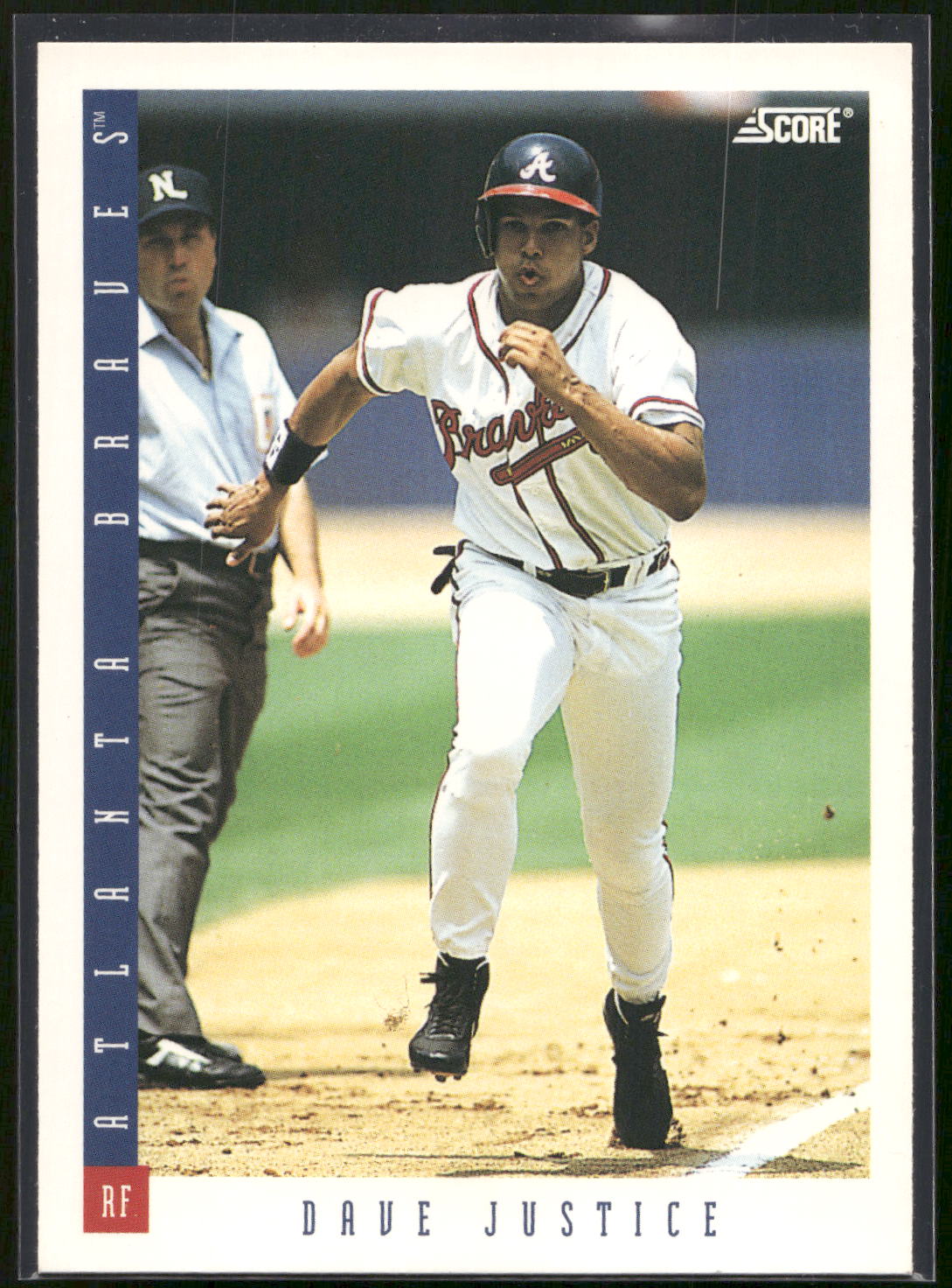 1993 Score #107 Dave Justice