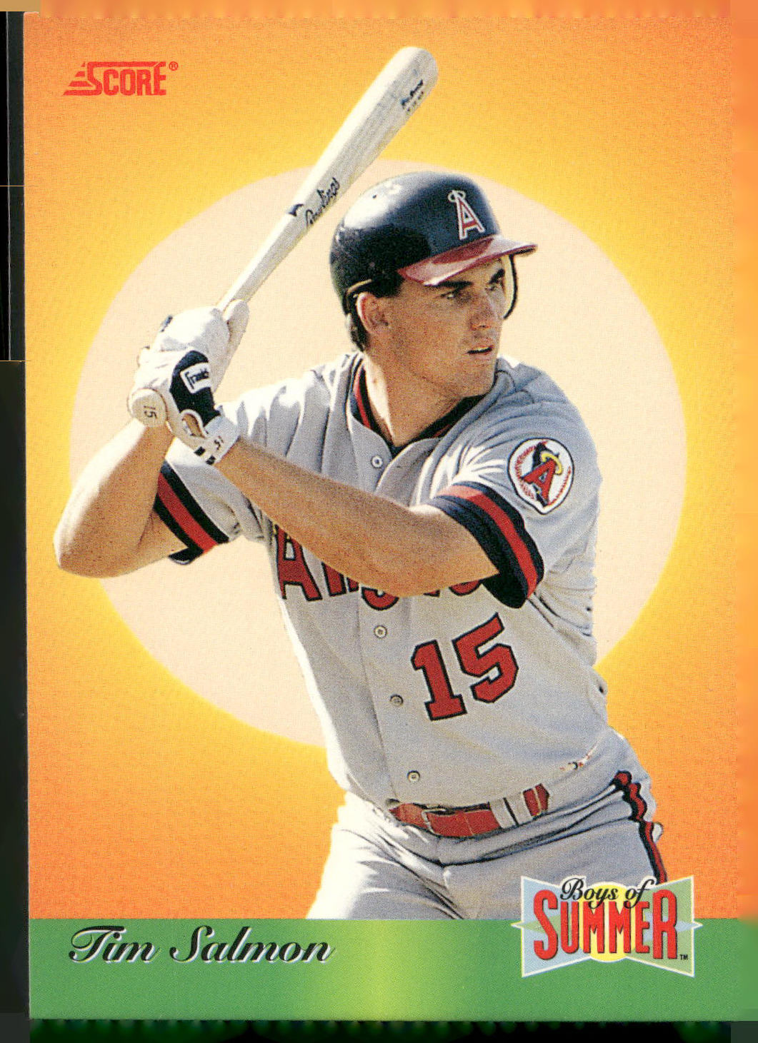 1993 Score #2 Tim Salmon Boys of Summer