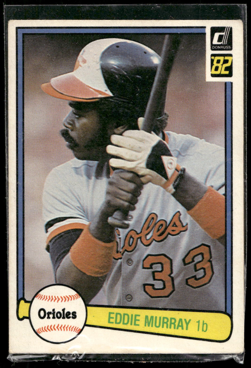 1982 Donruss #483 Eddie Murray