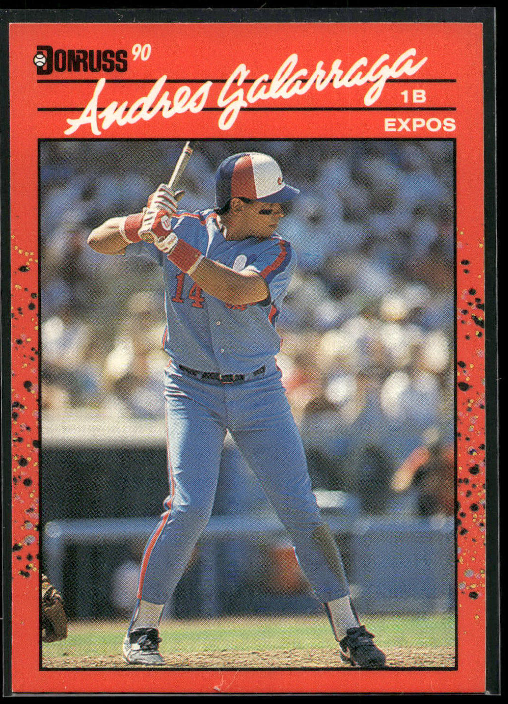 1990 Donruss #97 Andres Galarraga