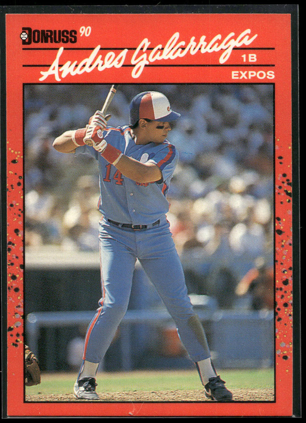1990 Donruss #97 Andres Galarraga