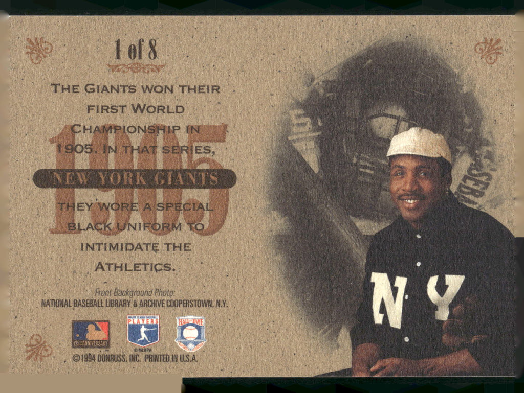 1994 Studio #1 Barry Bonds Heritage