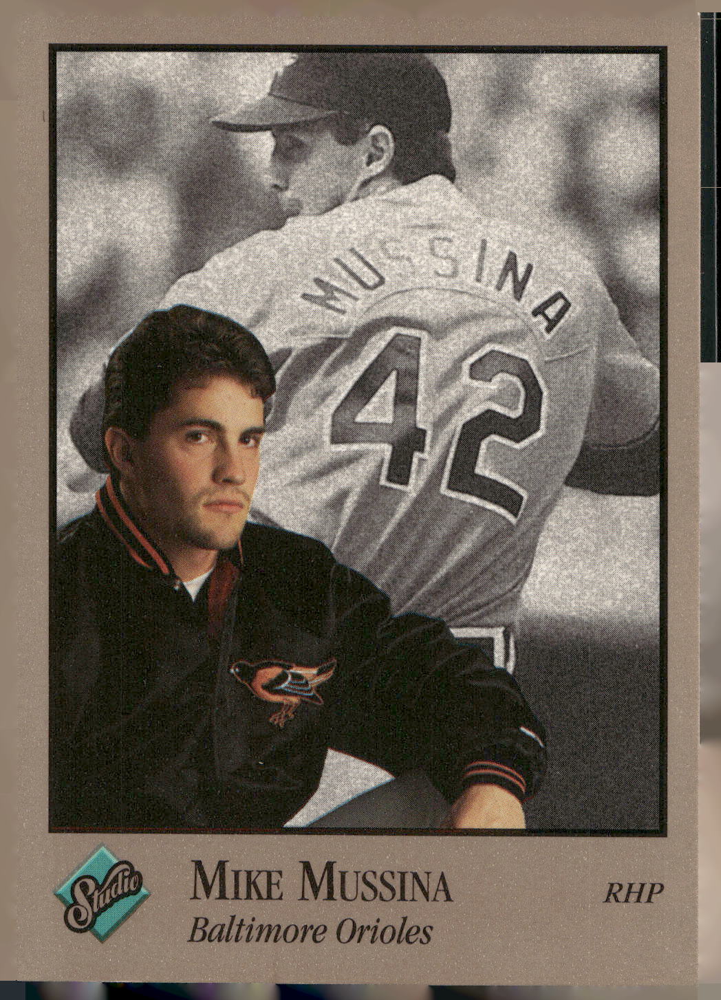 1992 Studio #127 Mike Mussina