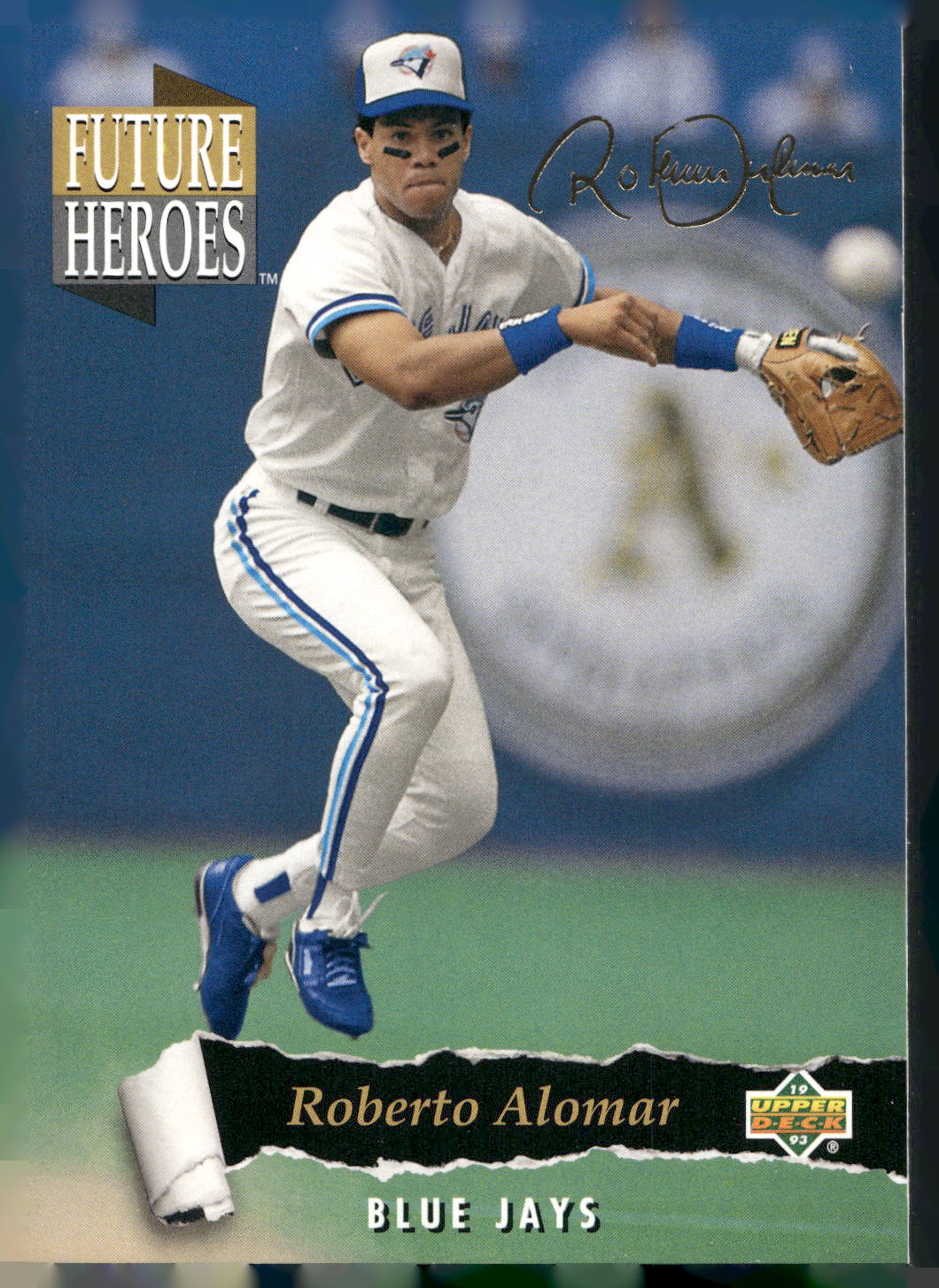 1993 Upper Deck #55 Roberto Alomar Future Heroes