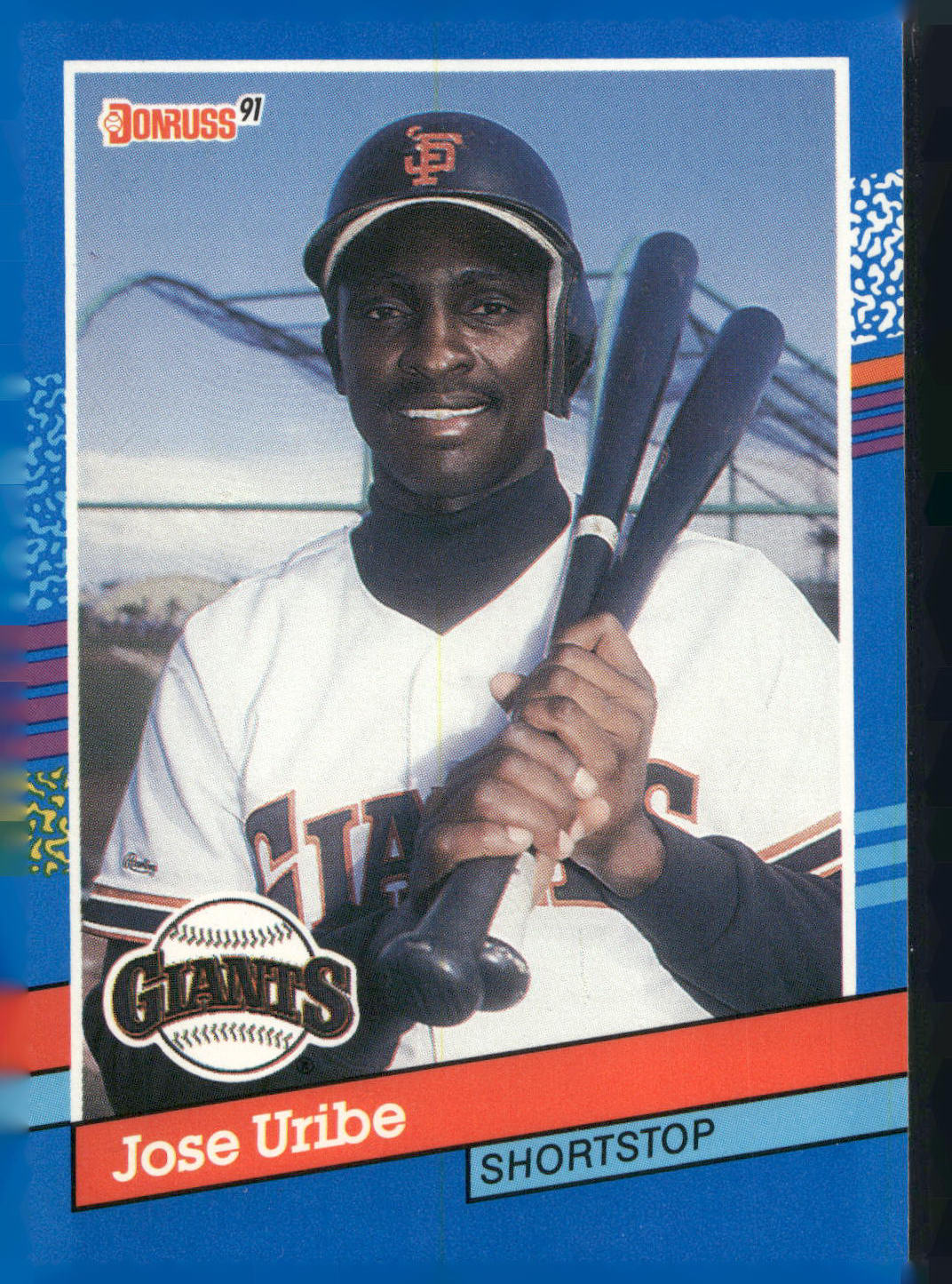 1991 Donruss #375 Jose Uribe