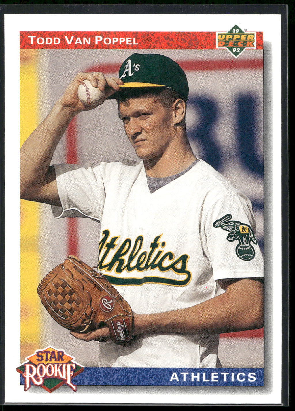 1992 Upper Deck #22 Todd Van Poppel