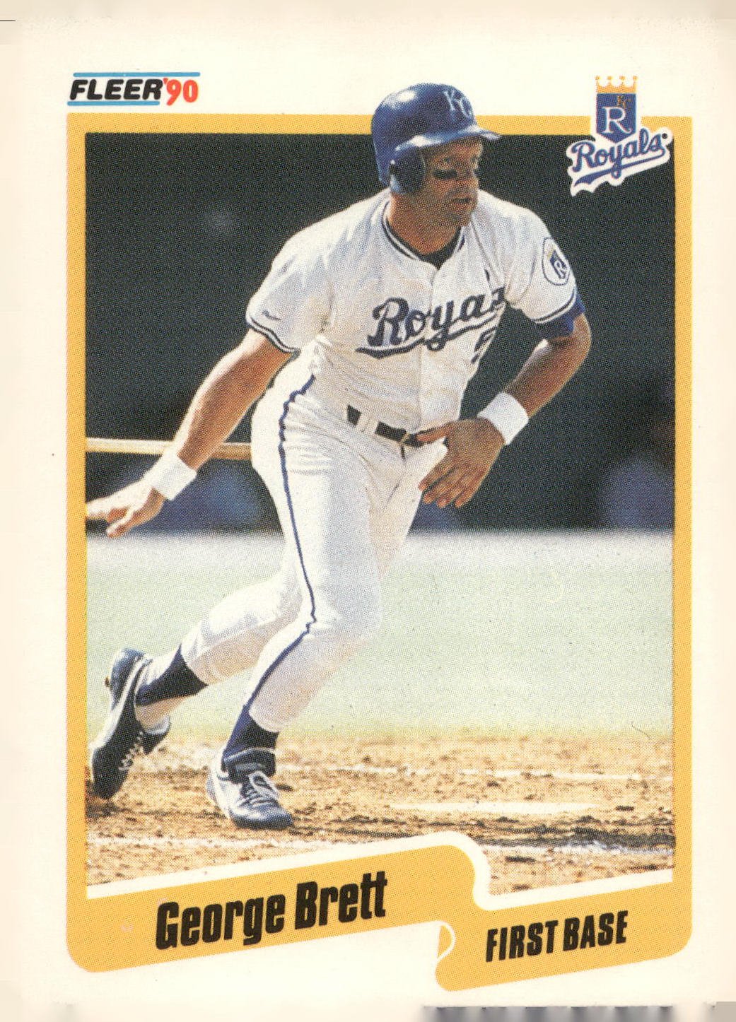 1990 Fleer #103 George Brett