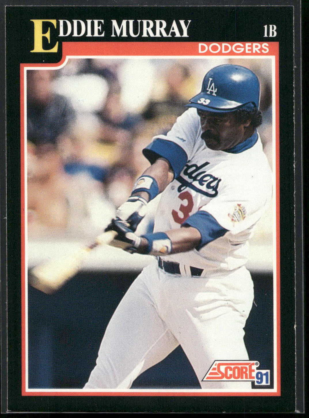 1991 Score #310 Eddie Murray