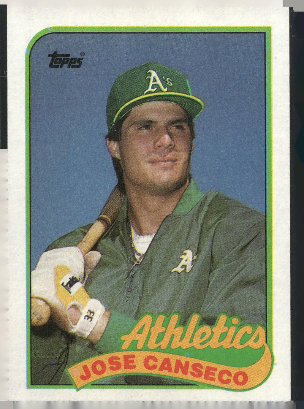 1989 Topps #500 Jose Canseco