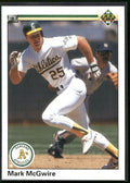 1990 Upper Deck #171a Mark McGwire