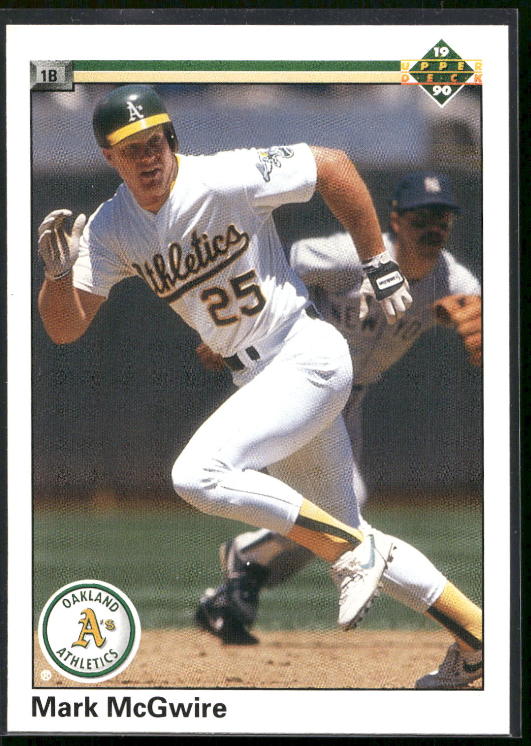 1990 Upper Deck #171a Mark McGwire