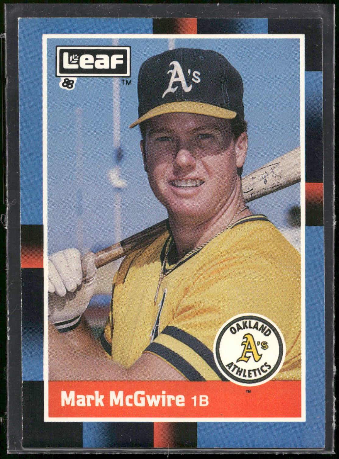 1988 Leaf #194 Mark McGwire