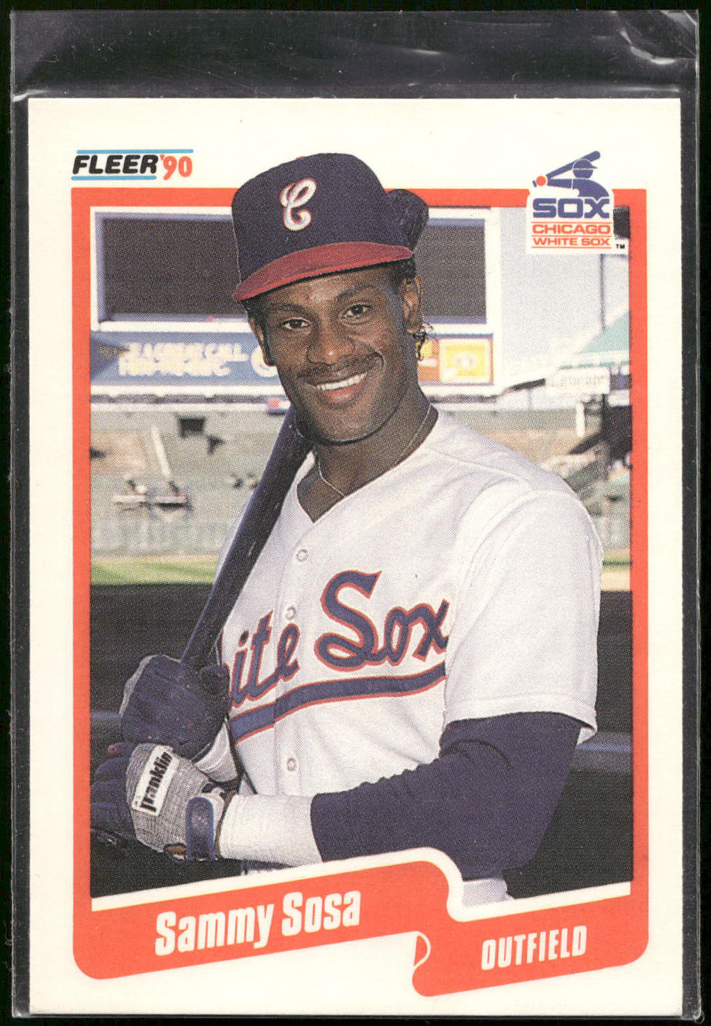 1990 Fleer #548 Sammy Sosa