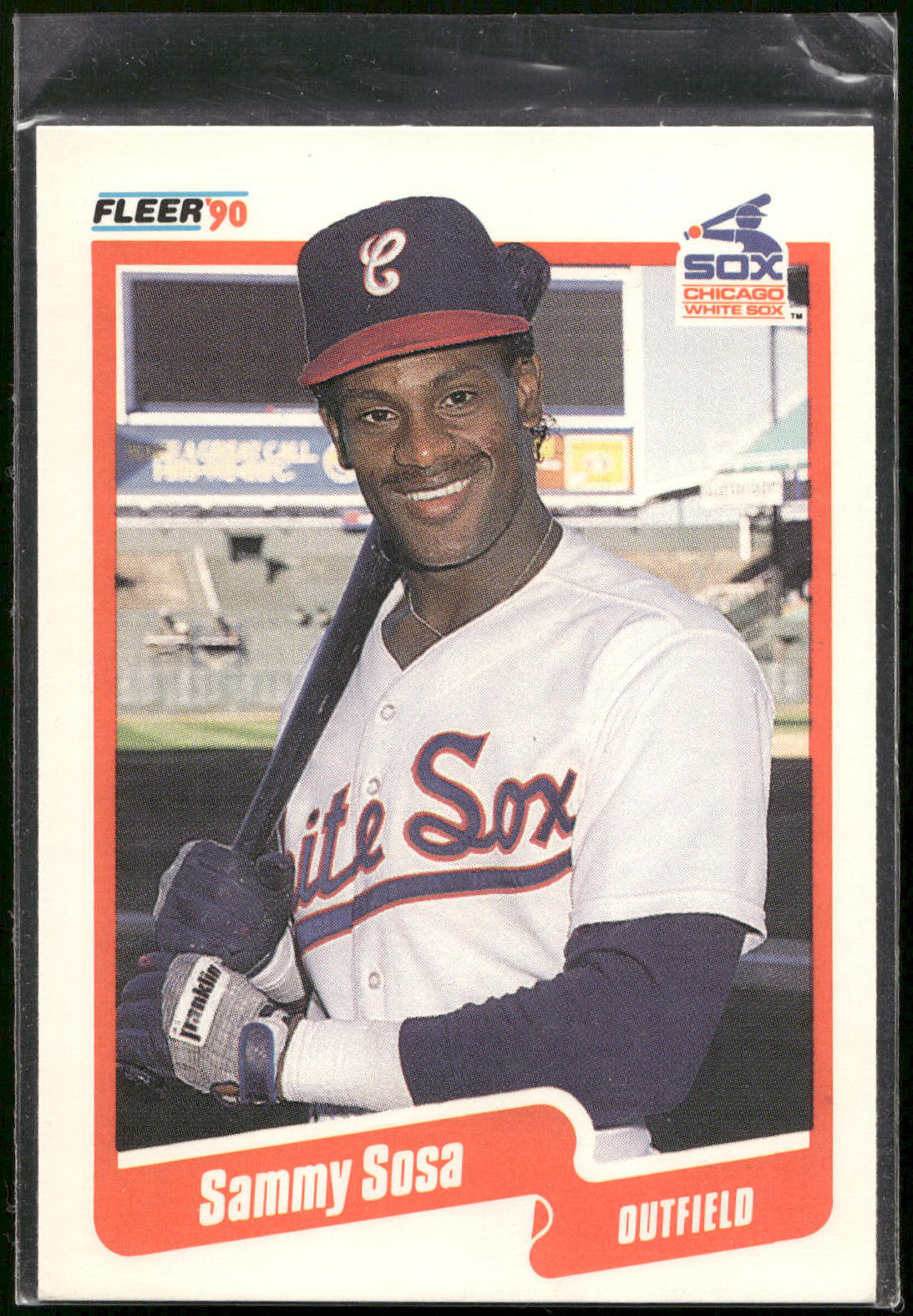 1990 Fleer #548 Sammy Sosa