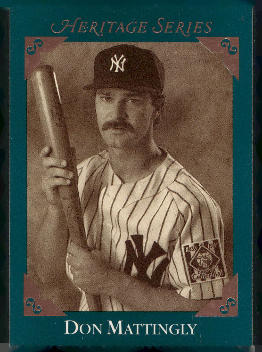1992 Studio #BC-5 Don Mattingly Heritage