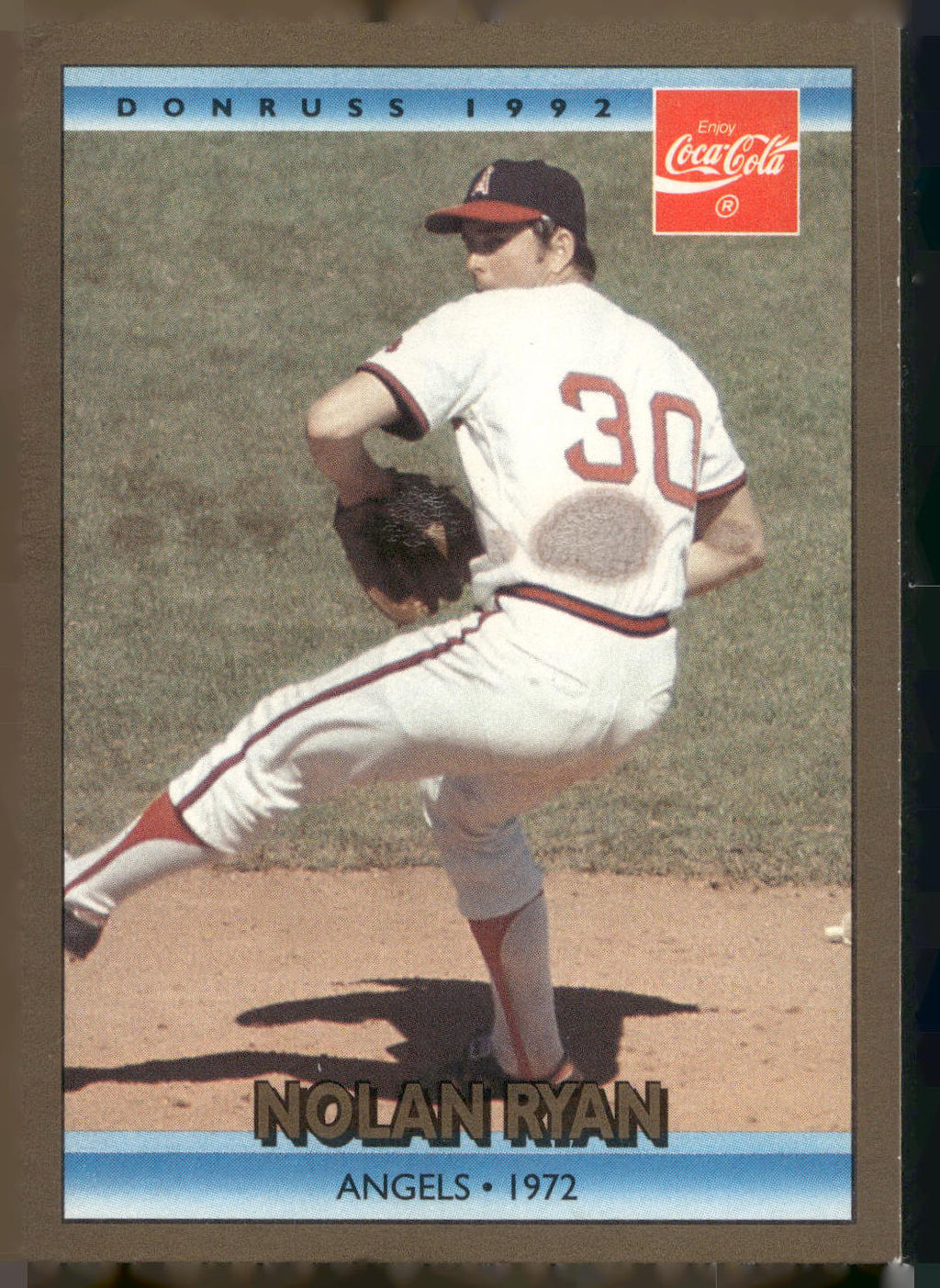 1992 Donruss Coca-Cola Nolan Ryan #6 Nolan Ryan
