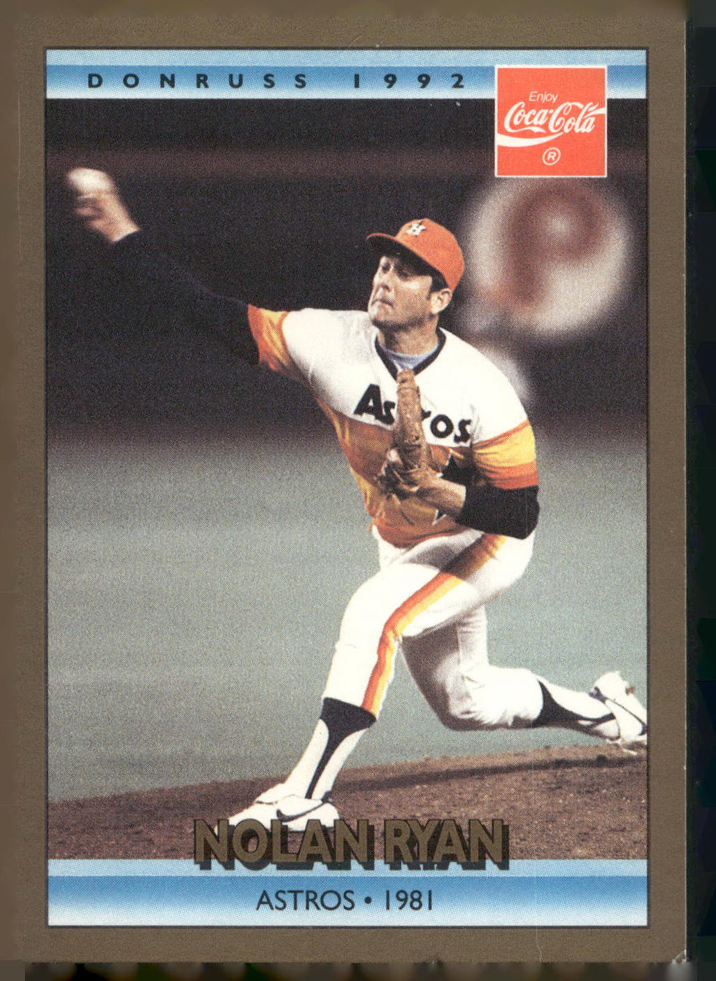 1992 Donruss Coca-Cola Nolan Ryan #15 Nolan Ryan