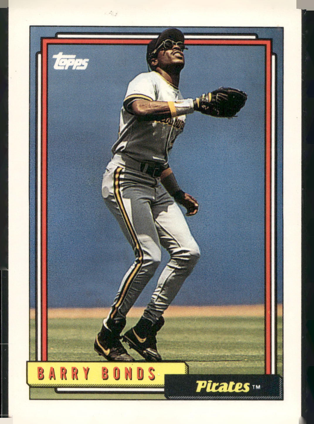 1992 Topps #380 Barry Bonds