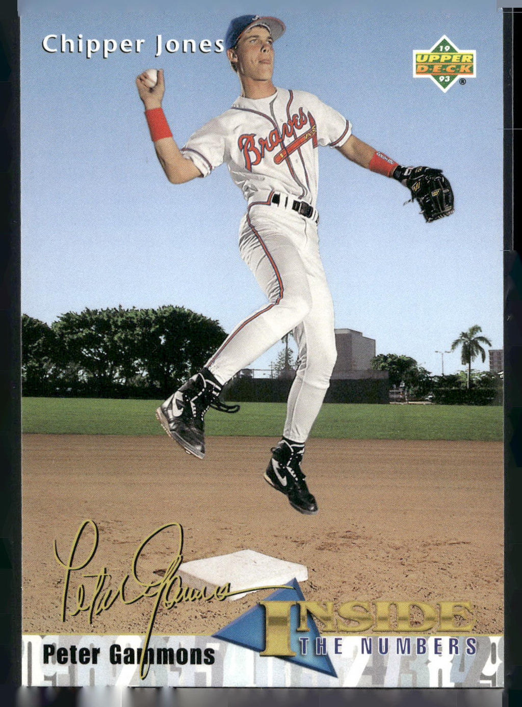 1993 Upper Deck #459 Chipper Jones