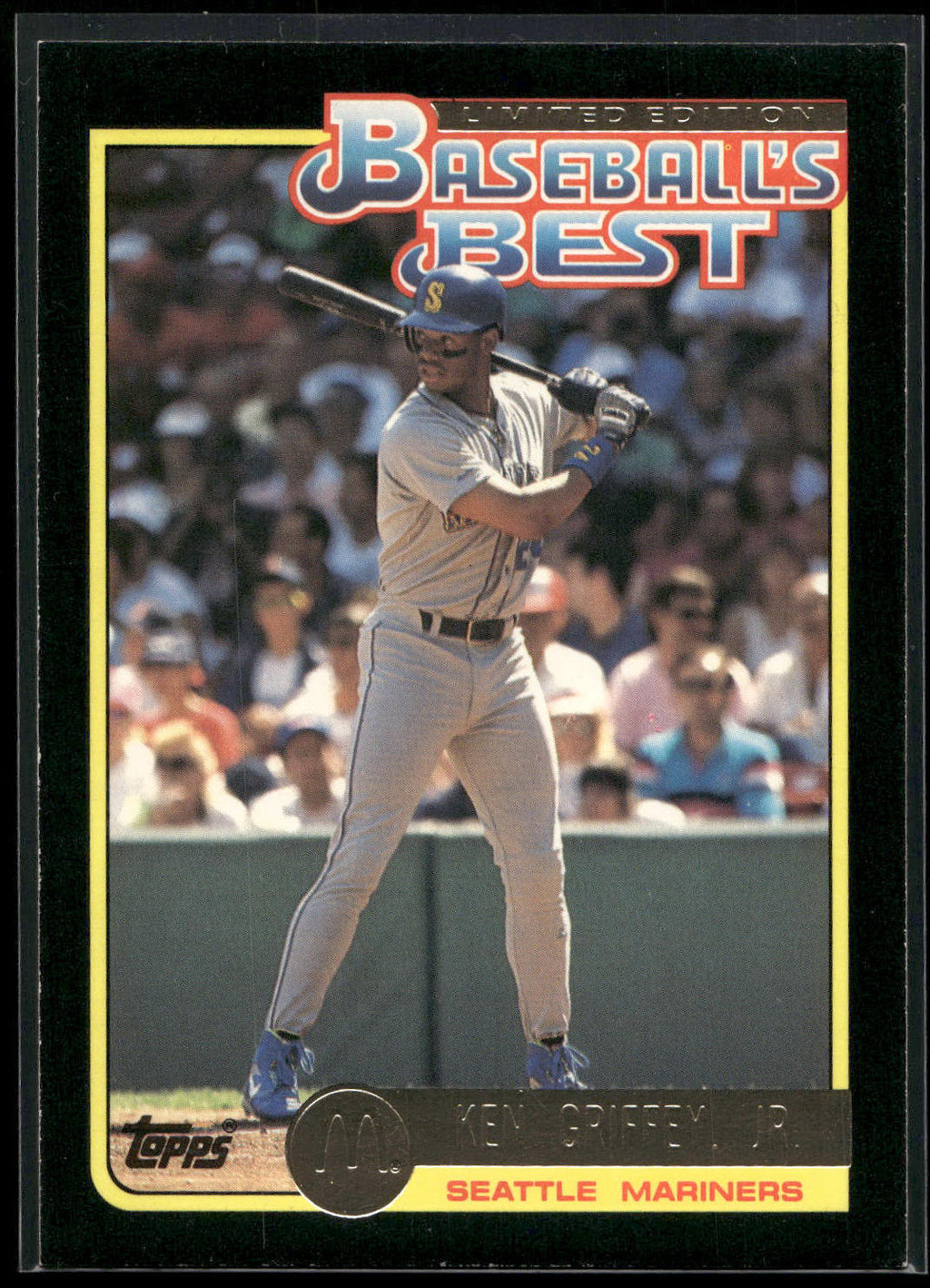 1992 Topps McDonald's Baseball's Best #8 Ken Griffey Jr.