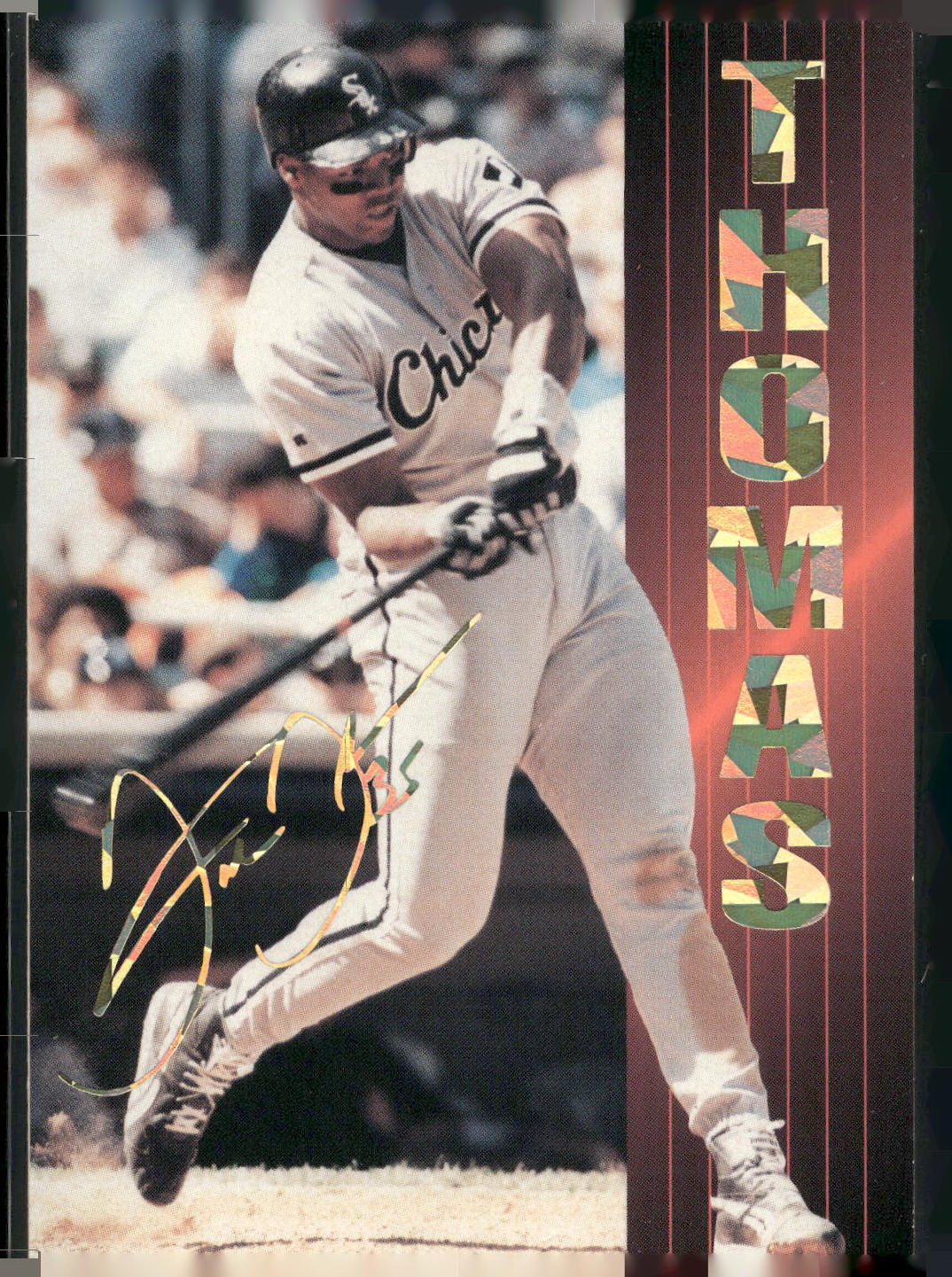 1993-95 Sports Stars USA (unlicensed) #124 Frank Thomas