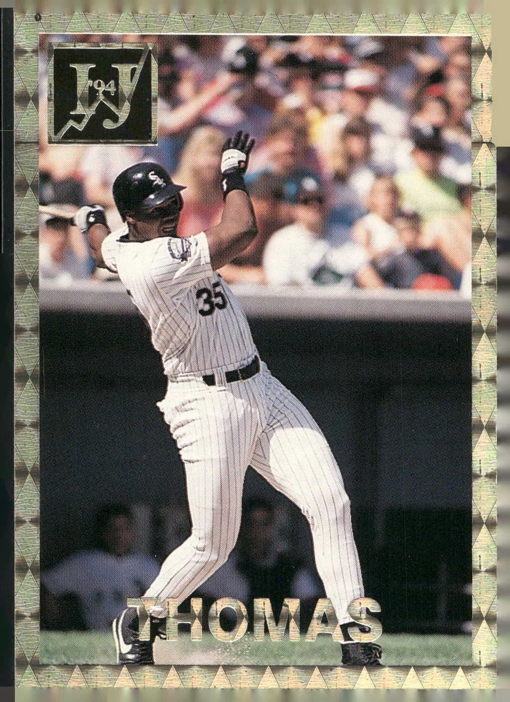 1994 Investor's Journal Gold Prism (unlicensed) #1 Frank Thomas