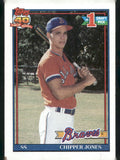 1991 Topps #333 Chipper Jones