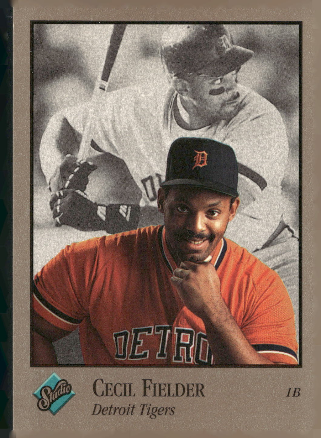 1992 Studio #173 Cecil Fielder