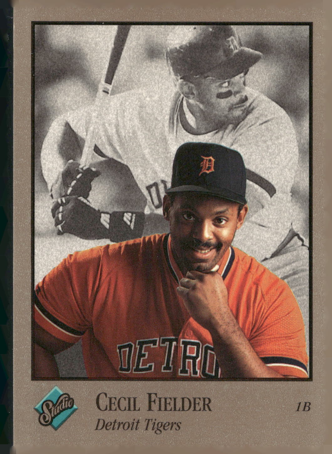 1992 Studio #173 Cecil Fielder