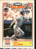 1990 Topps #2 Will Clark Glossy All-Stars