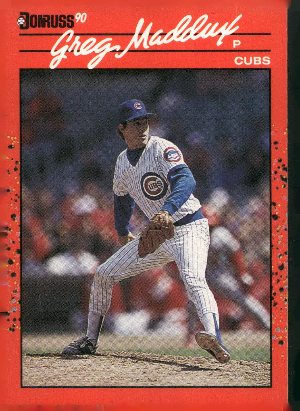 1990 Donruss #158 Greg Maddux