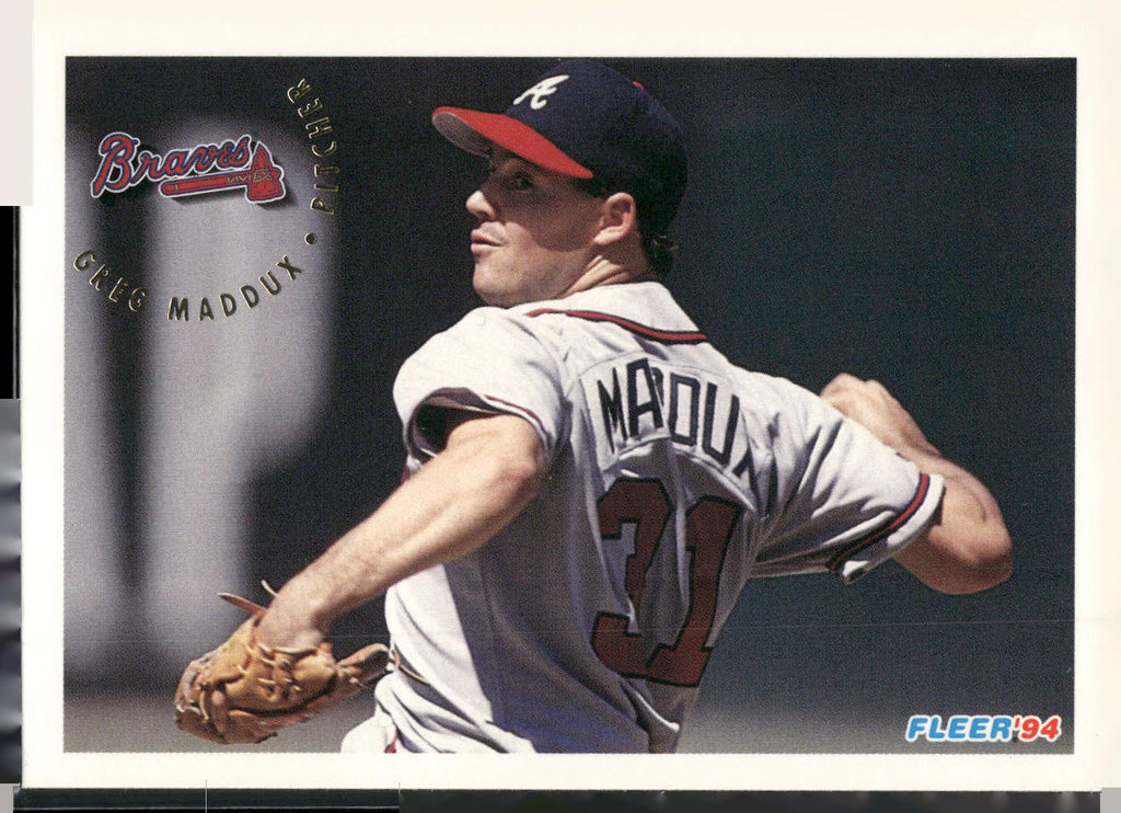 1994 Fleer #365 Greg Maddux